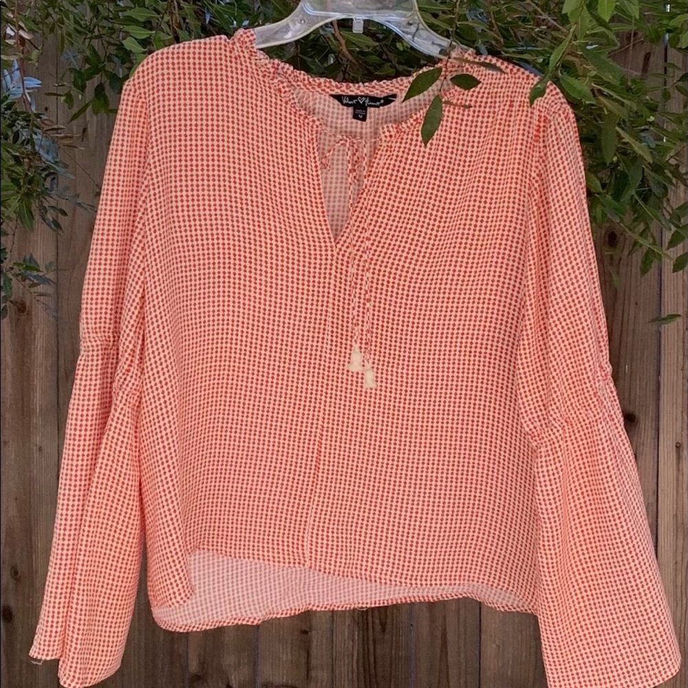 Velvet Heart Boho blouse top